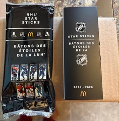 NHL Star Sticks Quinn Hughes Minnesota Wild 2025-2026 Mini Stick McDonalds