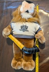 Rare Los Angeles Kings Bailey Mascot Plush Figure 15&Prime; NHL