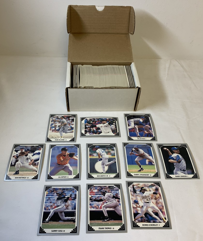 1991 Leaf baseball cards #265-528 – COMPLETE FULL SERIES 2 SET