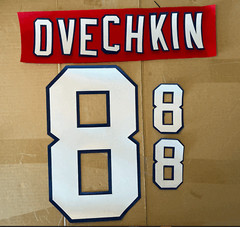 Washington (Any team/Capitals) Custom Name Number for Hockey Jersey READ DESC