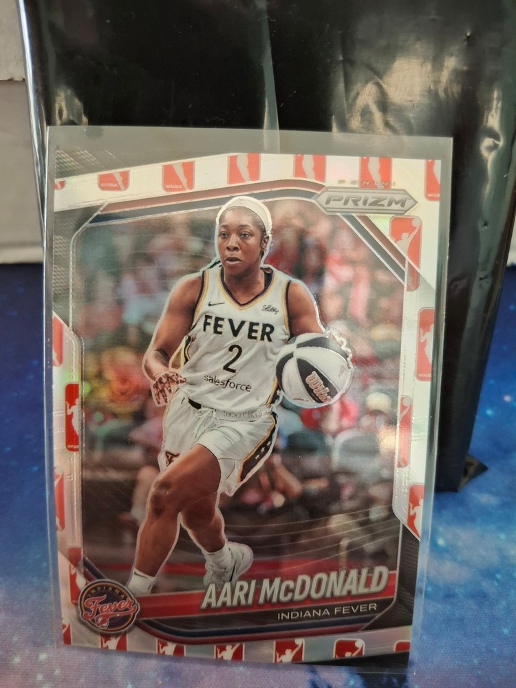 2025 Panini Prizm WNBA #10 Aari McDonald WNBA Logo Prizms