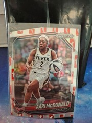 2025 Panini Prizm WNBA #10 Aari McDonald WNBA Logo Prizms