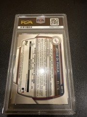 2023 BOWMAN CHROME PROS #BCP-172 JOSUE DE PAULA YLW/ORANGE VAPOR REF /75