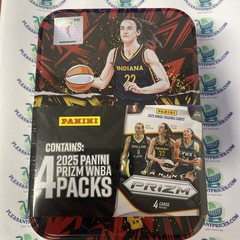 Caitlin Clark 2025 WNBA Panini Prizm Packs Collectible Tin Brand New Sealed