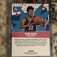 2026 Panini 90s Pop Culture-Derik Queen Rookies Prospects(RC) #136 Orange 85/99