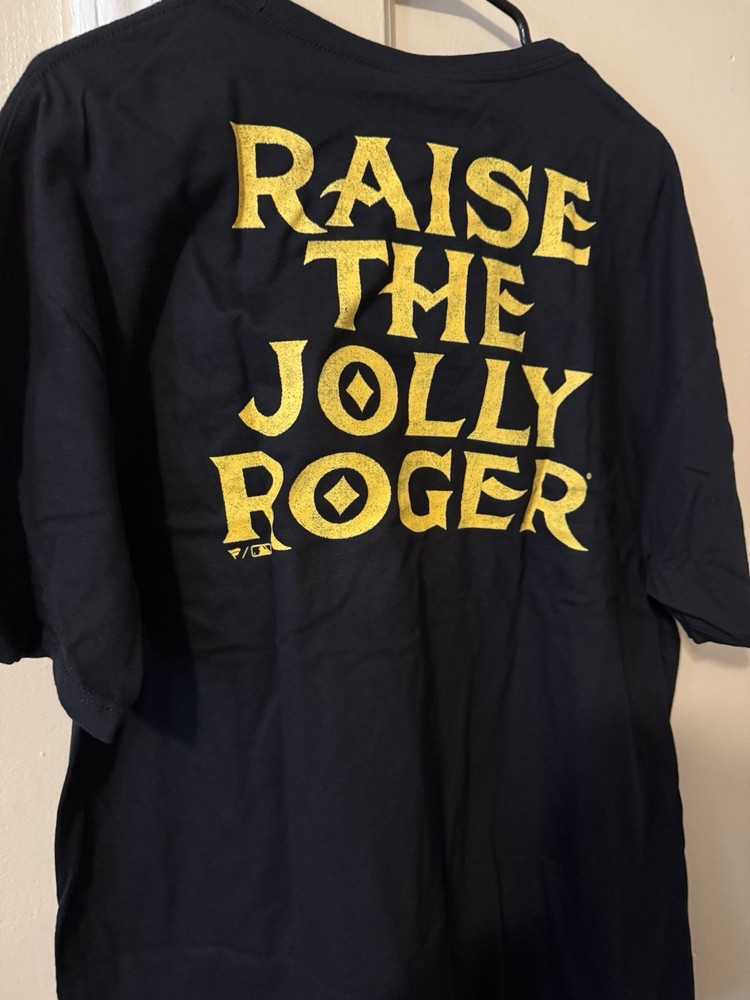 Men&rsquo;s Black Pittsburgh Pirates Raise The Jolly Roger Bring It T-Shirt