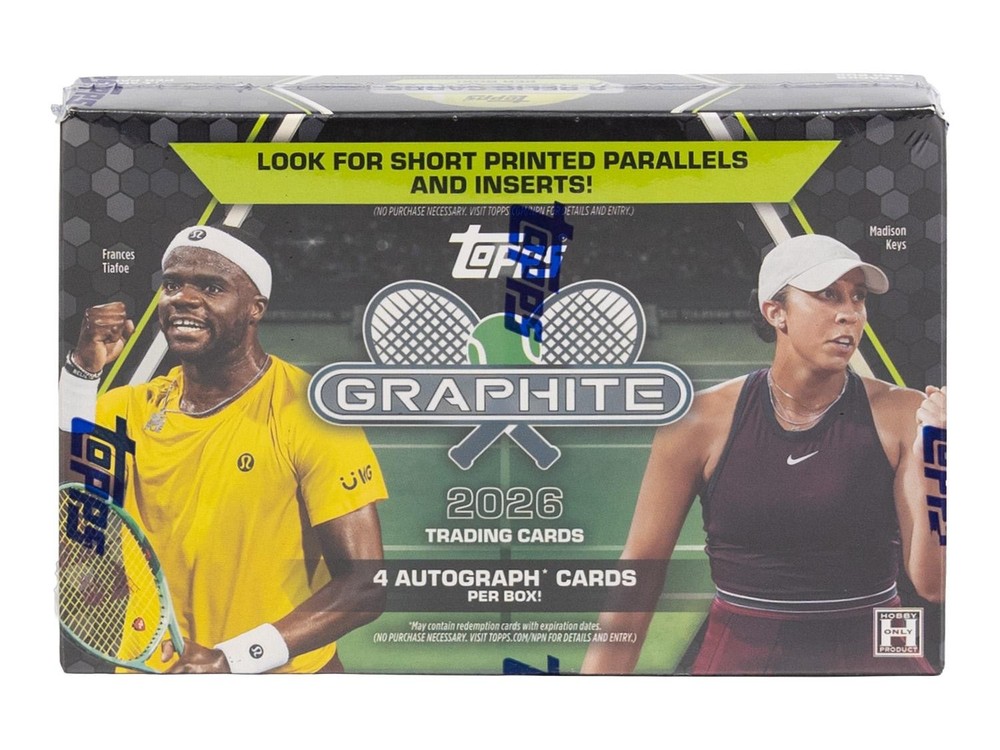2026 TOPPS GRAPHITE TENNIS HOBBY BOX