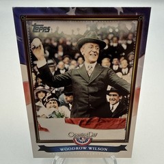 2011 Topps Opening Day Presidential First Pitch #PFP6 Woodrow Wilson