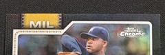2026 Topps Chrome CC Sabathia Black Refractor Auto /10 Brewers Autograph #CLA-CS