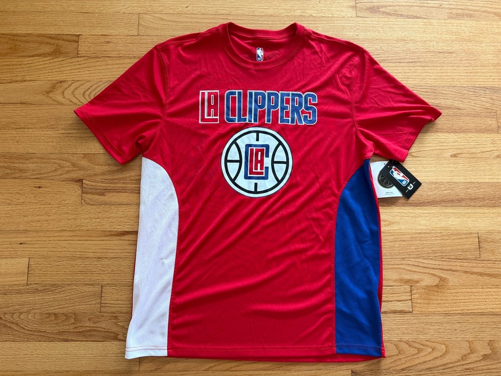 NBA Los Angeles Clippers #2 Kawhi Leonard Men&rsquo;s Red Workout T-Shirt Large NWT