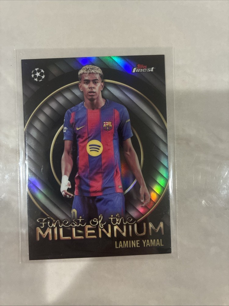 2025-2026 Topps Finest Lamine Yamal Barcelona Finest Of The Millennium #6