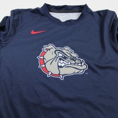 Gonzaga Bulldogs Nike Long Sleeve Shirt Women&rsquo;s Navy Used L