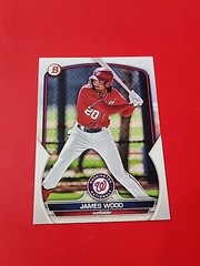 2023 Bowman Draft Paper Base BD-70 James Wood – Washington Nationals