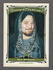 BAM MARGERA 2013 Upper Deck Goodwin Champions #33 Jackass Skateboarding UD 2