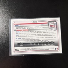 2020 Bowman Draft – Chrome Bryson Stott #BD-140 Refractor (RC)