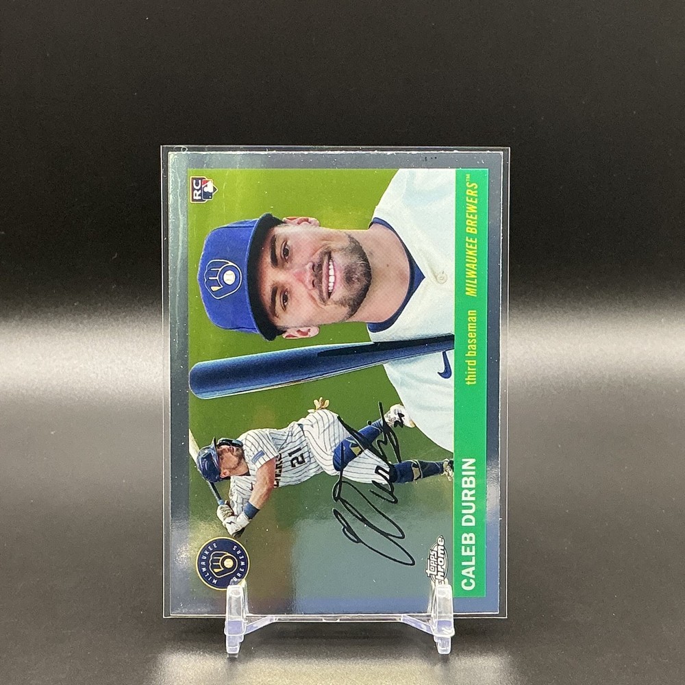 2025 Topps Chrome Platinum Anniversary – Caleb Durbin (RC) #297
