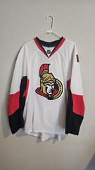 Ottawa Senators White Reebok Jersey Size 58 Made In Canada See Pics