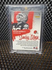 MYLES GARRETT 2024 Panini Donruss Optic #3 Sunday Kings Case Hit Browns SP