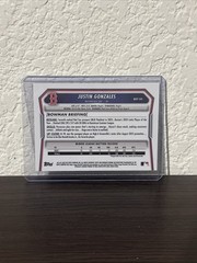 2026 Bowman Chrome Lava Refractor Justin Gonzales /399 #BCP-141