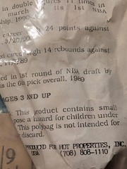 NOS 1990&rsquo;S HOT PROPERTIES CHICAGO BULLS STACEY KING #21 BENDABLE FIGURE