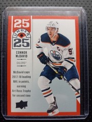 2018-19 Upper Deck Series 1 25 Under 25 #U25-1 Connor McDavid