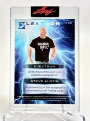 2025 Leaf Electrum Electron Auto “Stone Cold” Steve Austin #2/5!