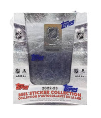 2022-23 Topps NHL Hockey Sticker Collection 50-Pack Box – Factory Sealed