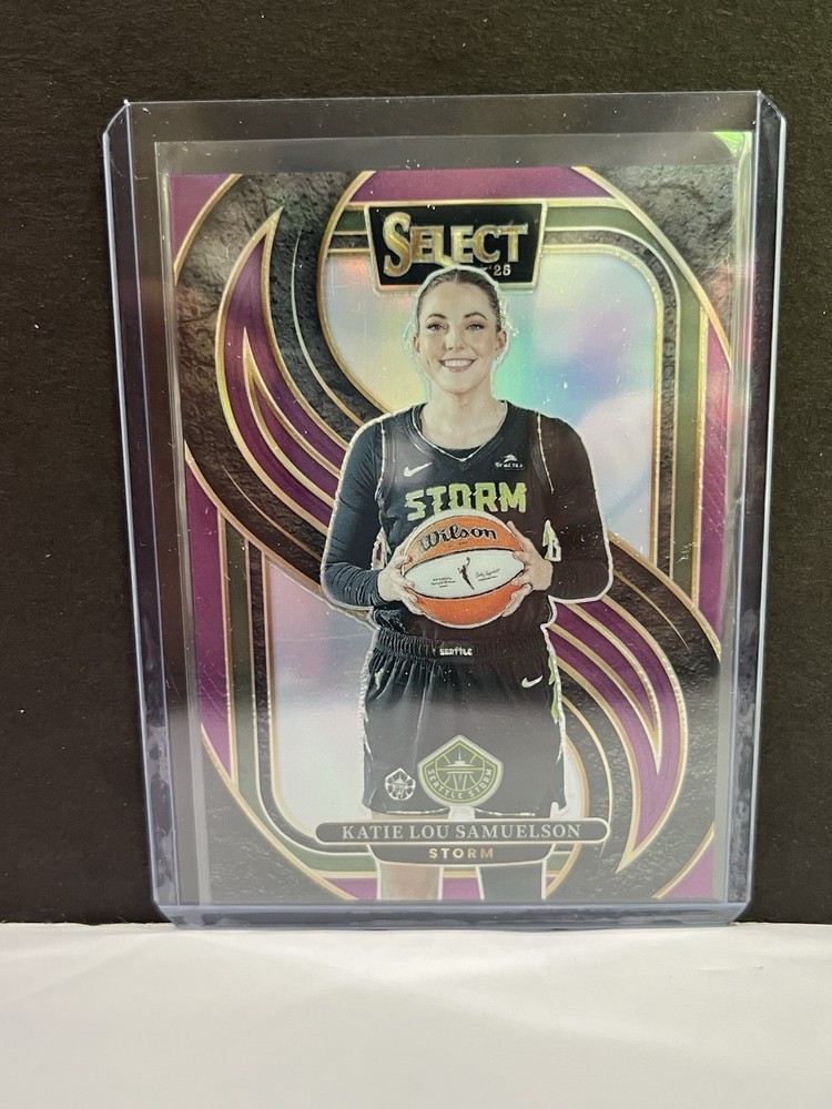 2025 WNBA Select Katie Lou Samuelson #143 Premier Purple Prizm 37/149