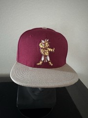 Retro Throwback Washington Redskins 1960’s QB Logo Adult Snapback Hat NEW