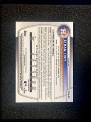 2025 Bowman Draft – Chrome Prospect Autographs Ethan Frey #CPA-EF Refractor /499