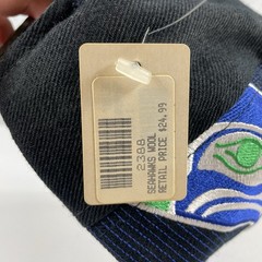 Seattle Seahawks Hat Sports Specialties Black Laser Shadow Baseball Cap Vintage