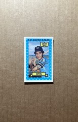 AMOS OTIS 1974 KELLOGG’S BASEBALL CARD # 17 KANSAS CITY ROYALS