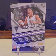 Panini Prizm WNBA Red Seismic Prizm Veronica Burton #70 Valkyries 131/249