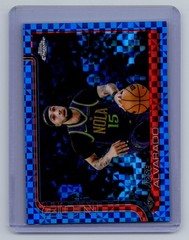 2025-26 Topps Chrome #144 Jose Alvarado Blue X-Fractor