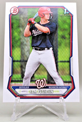 2026 Bowman Prospects – Sam Petersen #BP-122 Nationals