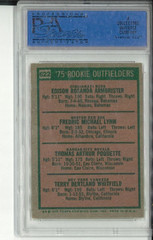 1975 Topps #622 Fred Lynn Rookie Outfielders PSA 5 RC HOF Red Sox