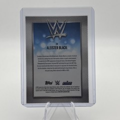 2026 Topps Chrome WWE Aleister Black Blue Refractor #/150