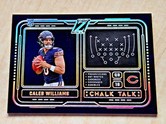 2024 Panini Zenith Chalk Talk RC Caleb Williams Rookie Holofoil SSP #1 MINT 🐻🐻