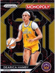 2024 Panini Prizm Monopoly WNBA #WNBA23 Dearica Hamby All-Star Red Classic Icons