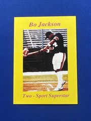 Bo Jackson ~ Promo/Oddball/Broder ~ Late 1980’s ~ Early 90’s🎖️Sharp!🎖️