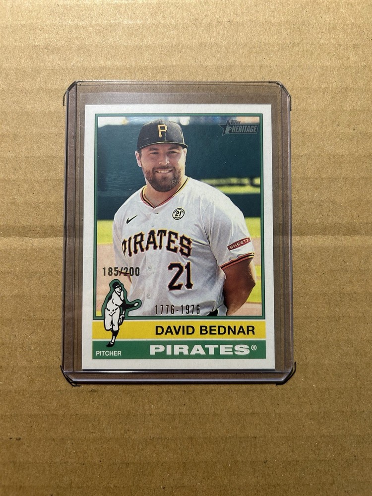 2025 Topps Heritage – High Number SP David Bednar #401 Bicentennial /200 FRSHIP