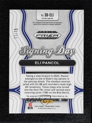 2025 Prizm Draft Picks Signing Day Gold Shimmer 11/15 Eli Pancol Auto 1fl4