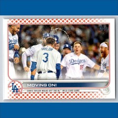 Chris Taylor Justin Turner Orange Star /99 Print Run Complete Set 2022 Topps