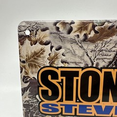 2001 WWF WWE STONE COLD Steve Austin Jakks Pacific Room Sign Vintage HTF