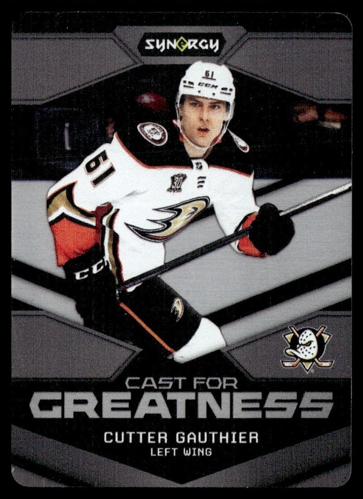 2024-25 Upper Deck Synergy Cast For Greatness Cutter Gauthier RC #CG-4