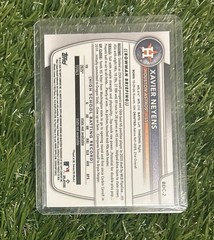 Xavier Neyens Signed Bowman Chrome 1st IP Autograph #BDC-2 Astros Prospect GTP