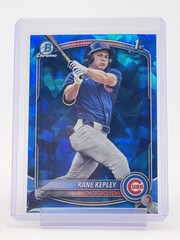 KANE KEPLEY 2025 BOWMAN CHROME SAPPHIRE 1ST ROOKIE #BDC-200 CUBS