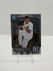 2025 Bowman Chrome Prospect Carlos Lagrange Laser Refractor #BCP-202 – Yankees