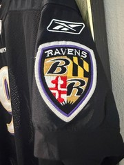 VTG Steve McNair Baltimore Ravens #9 Black Reebok NFL Jersey Size 48/XL