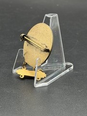 Vtg 1960s NAA Archery Junior Olympics Qualified Archer Medal Novice Rocker Pin